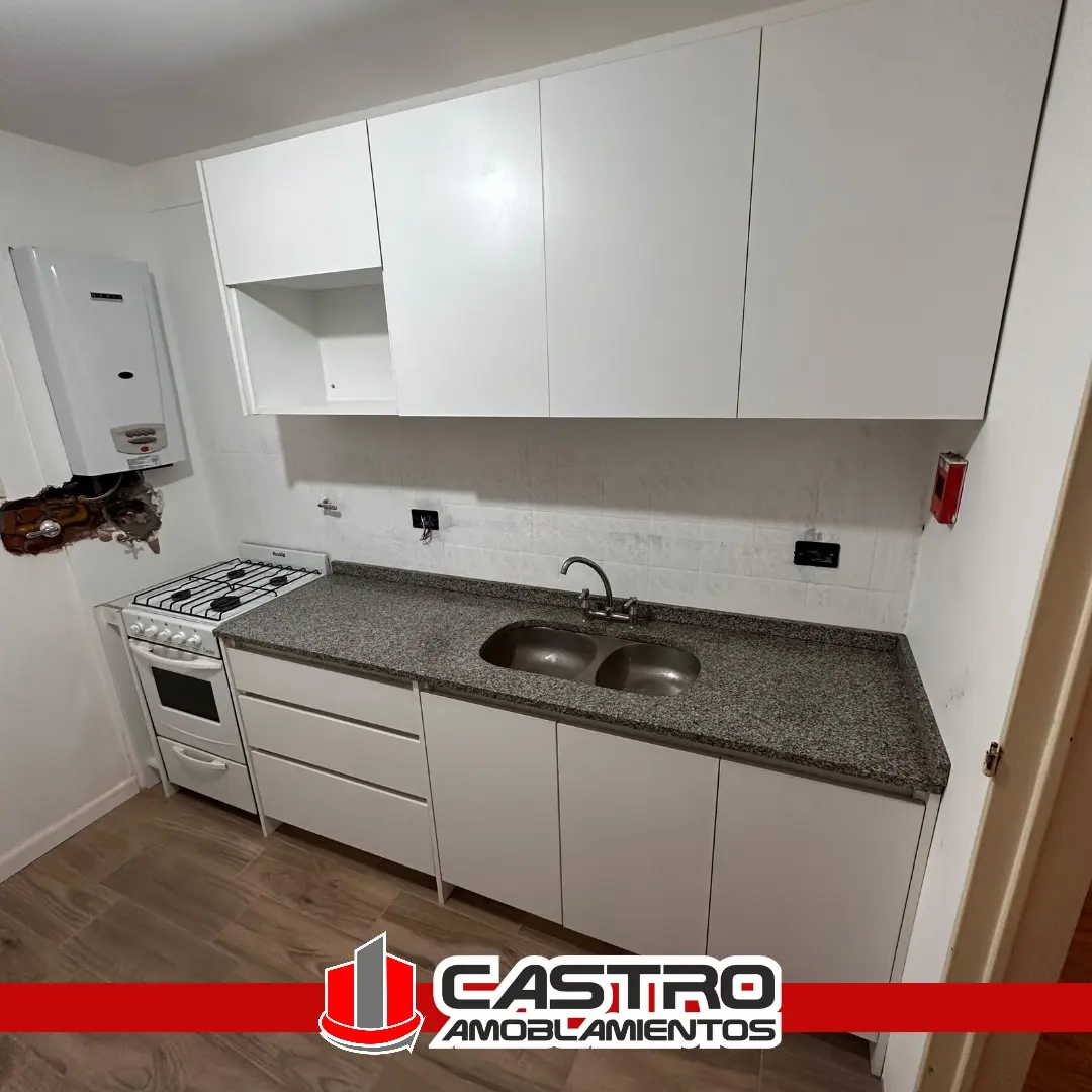 Detalle de mueble a medida instalado por Castro Amoblamientos
